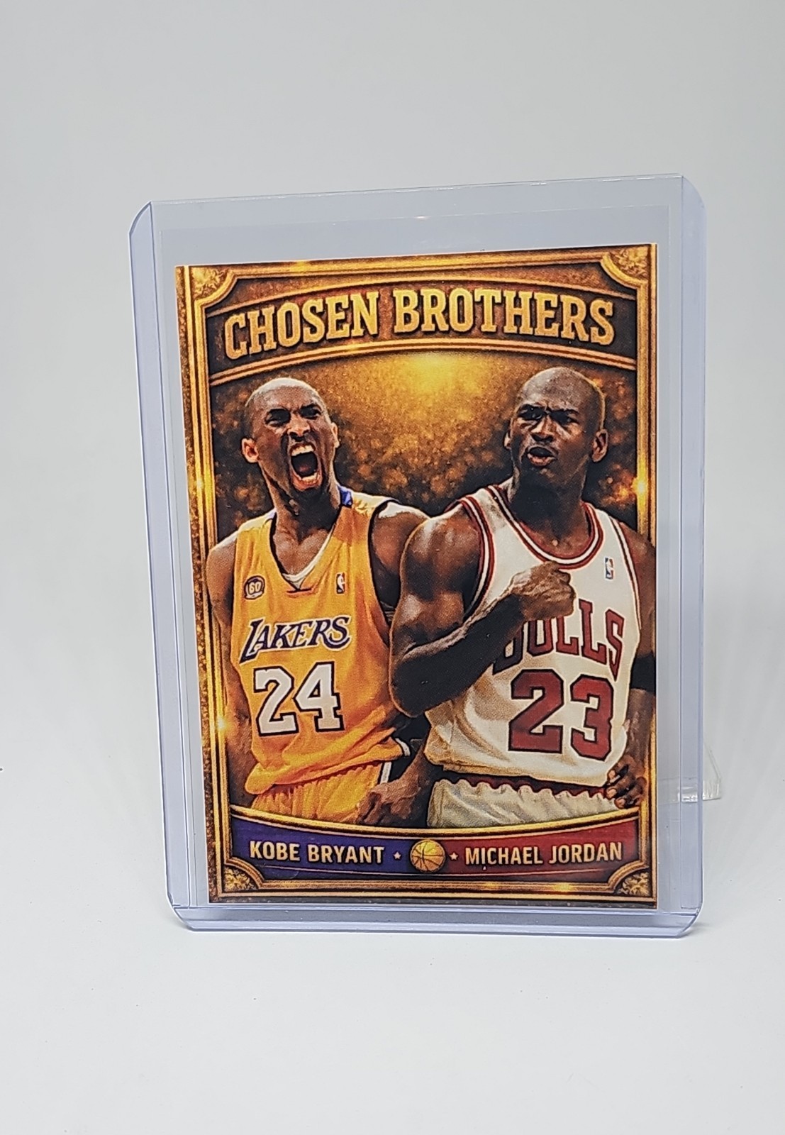 Kobe Bryant, Michael Jordan Art Card