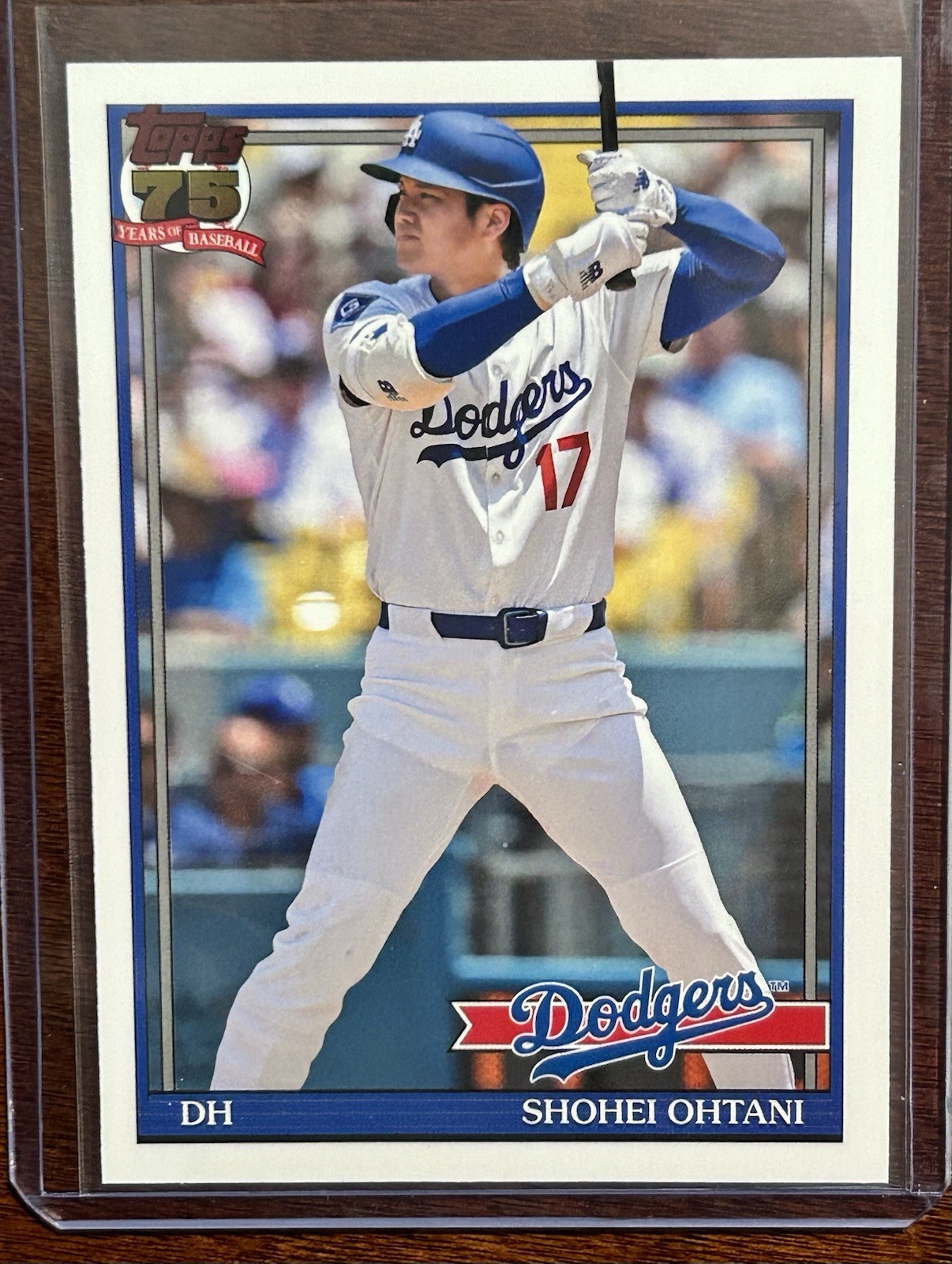 Shohei Ohtani 2026 Topps Series 2 1991 75th Anniversary SP Dodgers #91B2-1
