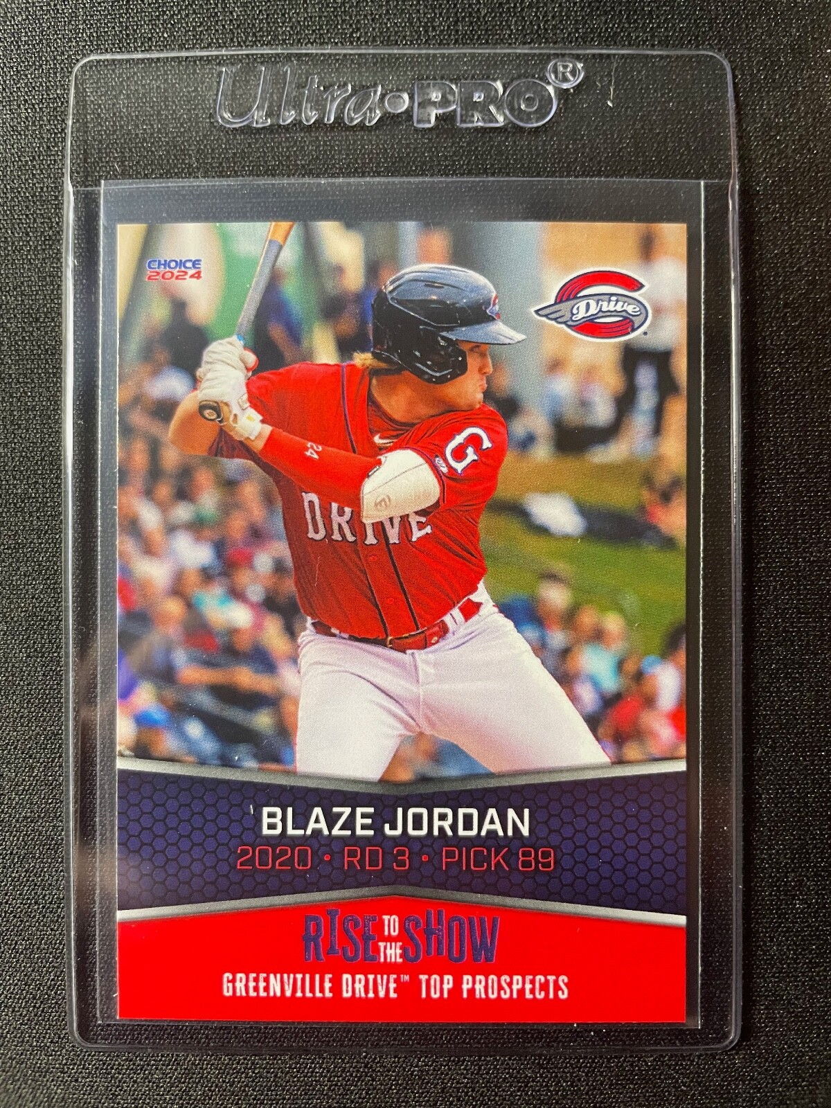 2024 Greenville Drive Blaze Jordan Top Prospects (Red Sox) 500 MADE!!!