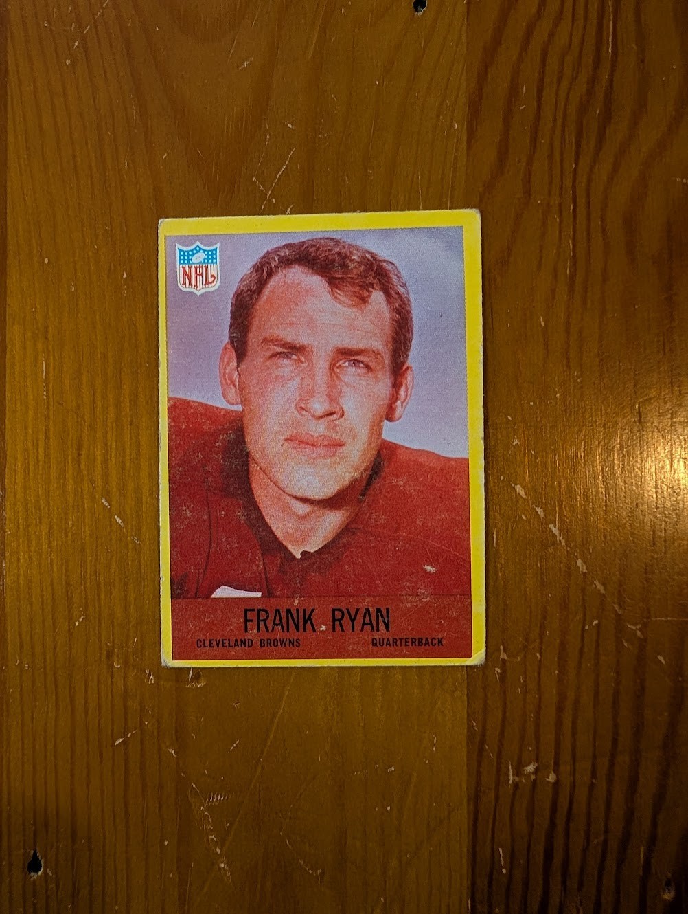 1967 Philadelphia Football Frank Ryan #44