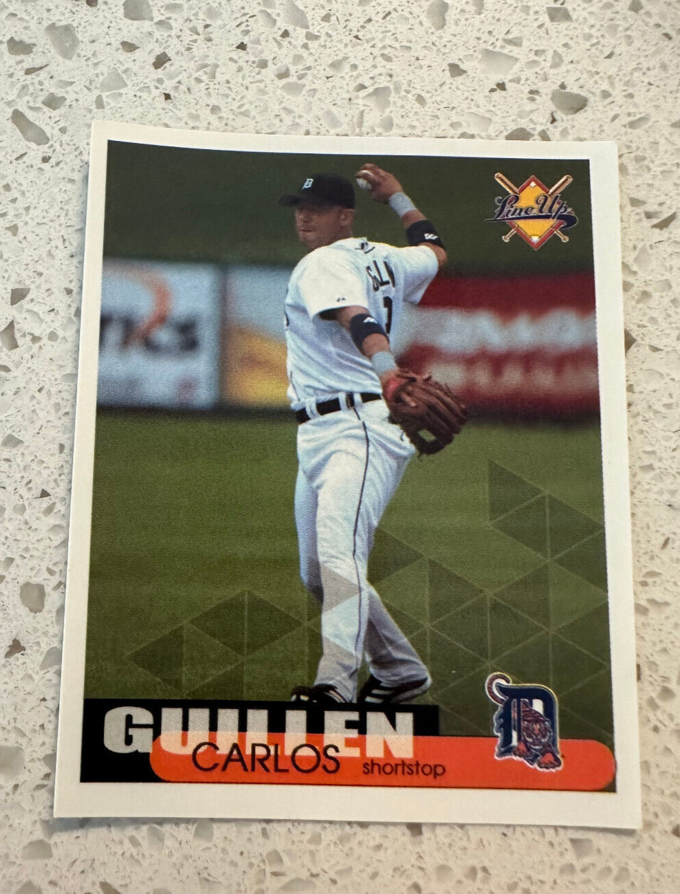 2005 Venezuelan Baseball Sticker Latin Power Carlos Guillen Detroit Tigers