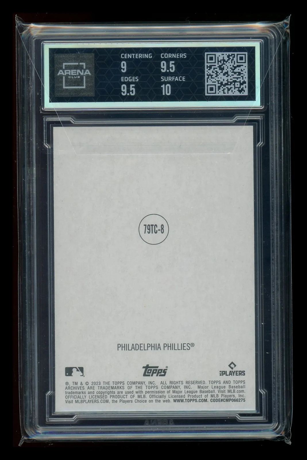 2023 Topps Archives 1979 Topps Comics Bryce Harper #79TC-8 Arena Club 9.5
