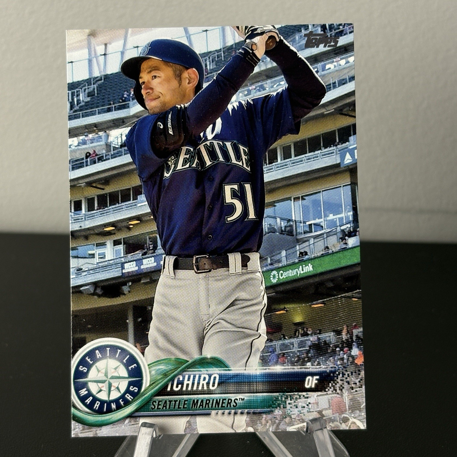 2018 Topps Update Series – Ichiro Suzuki #US100 Seattle Mariners Baseball Card
