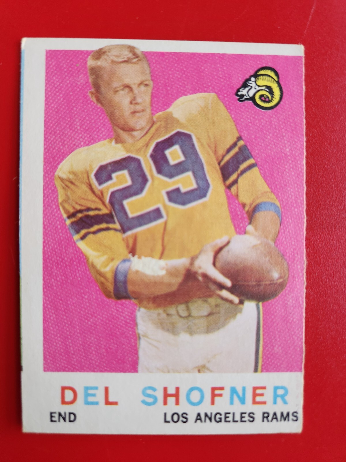 1959 Topps – #15 Del Shofner (RC)