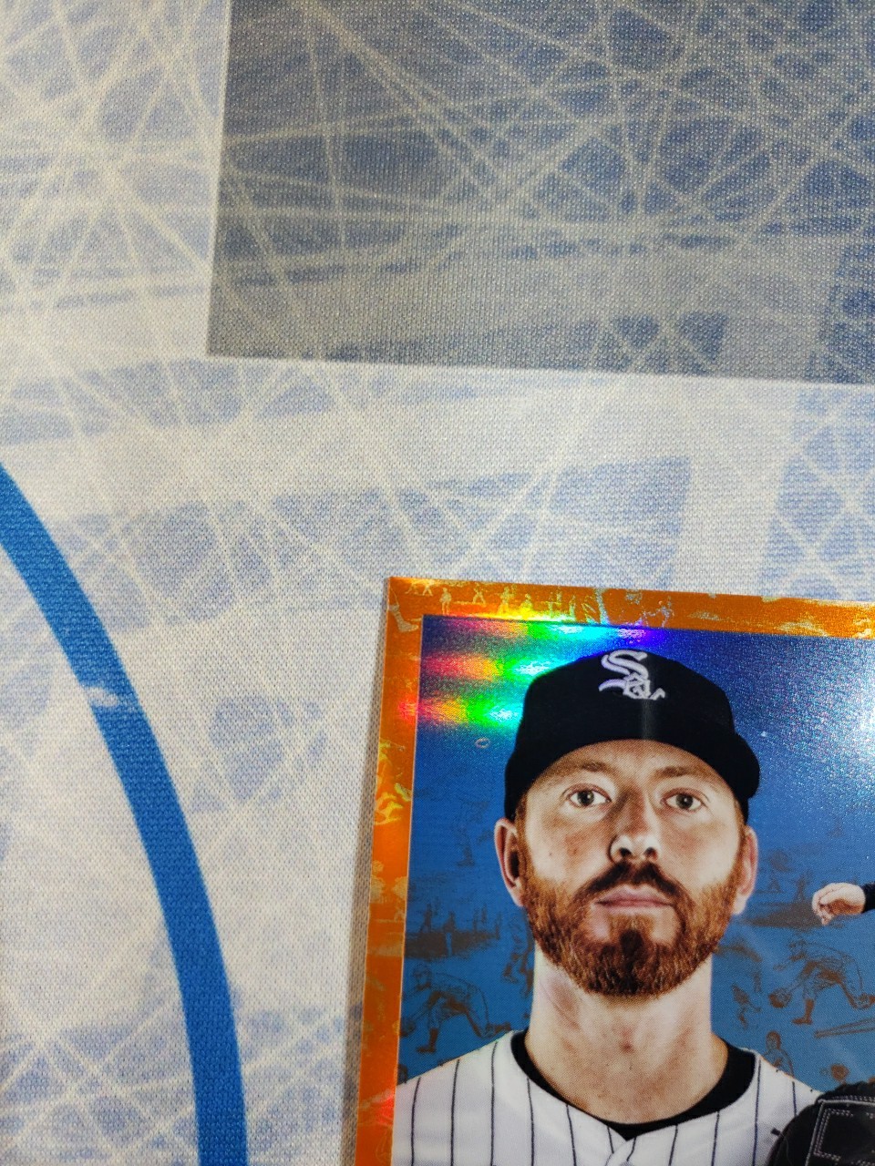2025 Topps Platinum Steve Wilson #384 Orange Toile /25 Book End *SEE DESCRIPTION