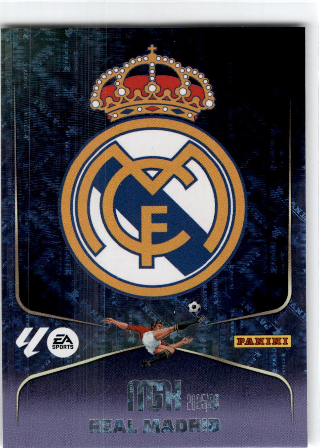 2025-26 Panini Megacracks MGK La Liga Logo Foil Real Madrid