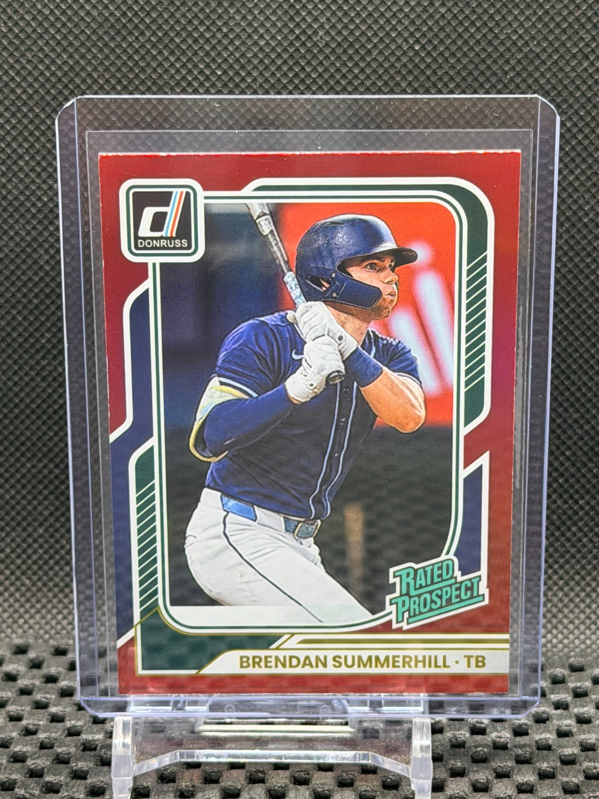 Brendan Summerhill 2026 Donruss – Rated Prospect Red #132/250 #173 Rays