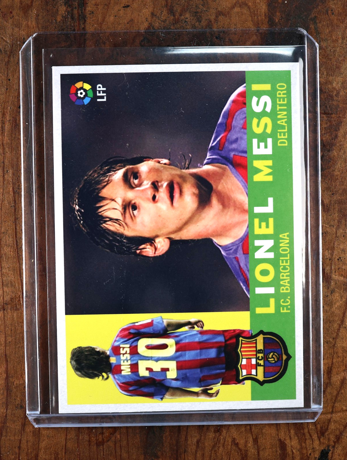 2004 Lionel Messi Futura Estrella 60’s Retro Soccer Card Rookie RC