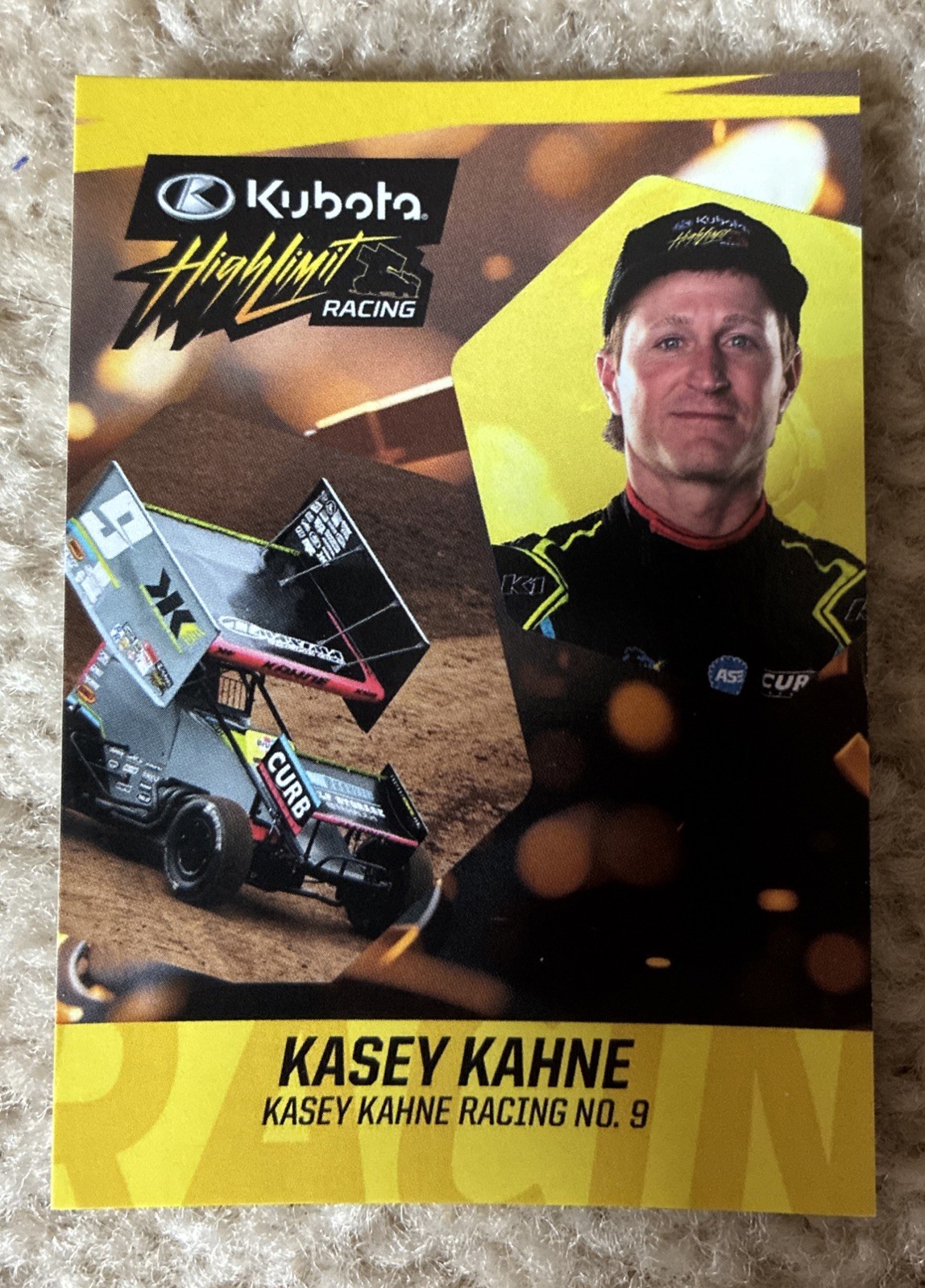 High Limit Sprint Car Racing #9 Kasey Kahne Trading Card 2024