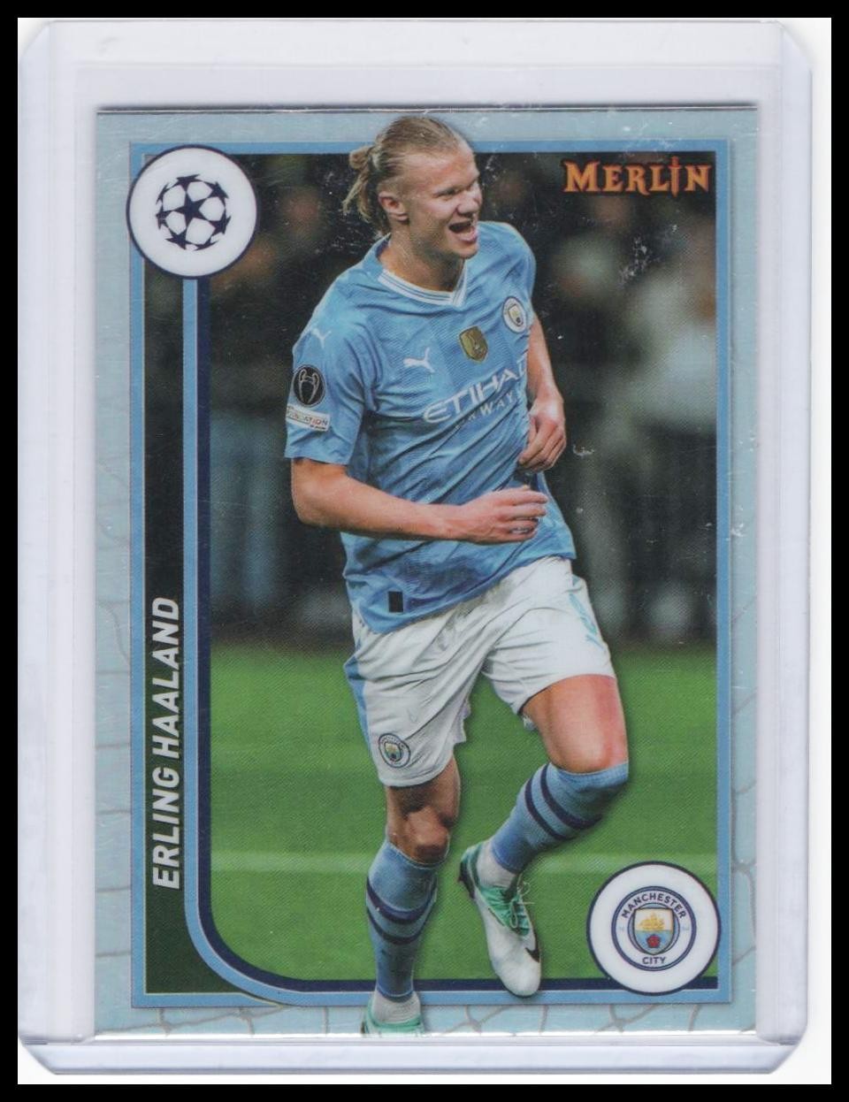 2023-24 Merlin UEFA Club Competitions – Erling Haaland – Refractor