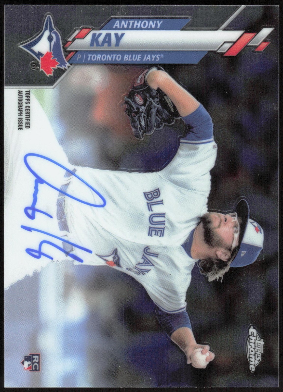 2020 Topps Chrome #RA-AK Anthony Kay Rookie Autographs