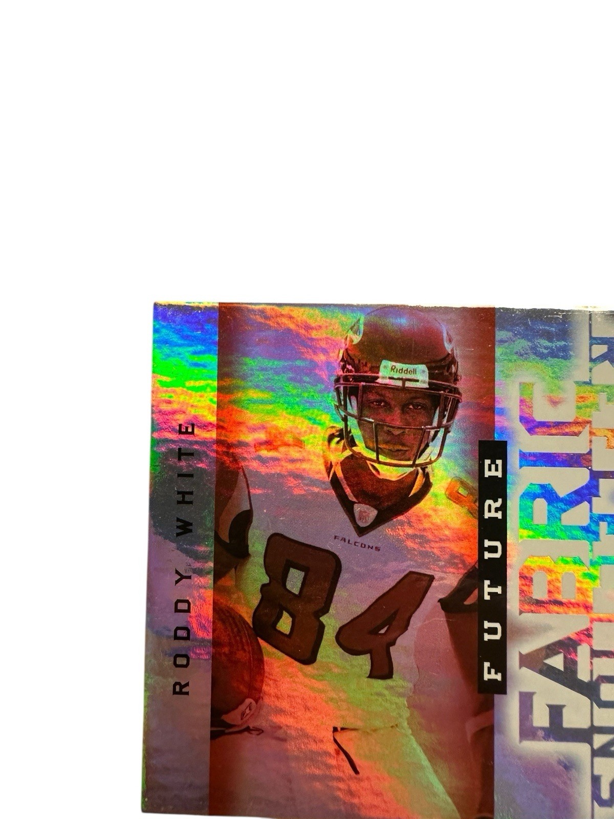 2005 Upper Deck Reflections Roddy White Future Fabric Jersey RC FFR-RW Refractor