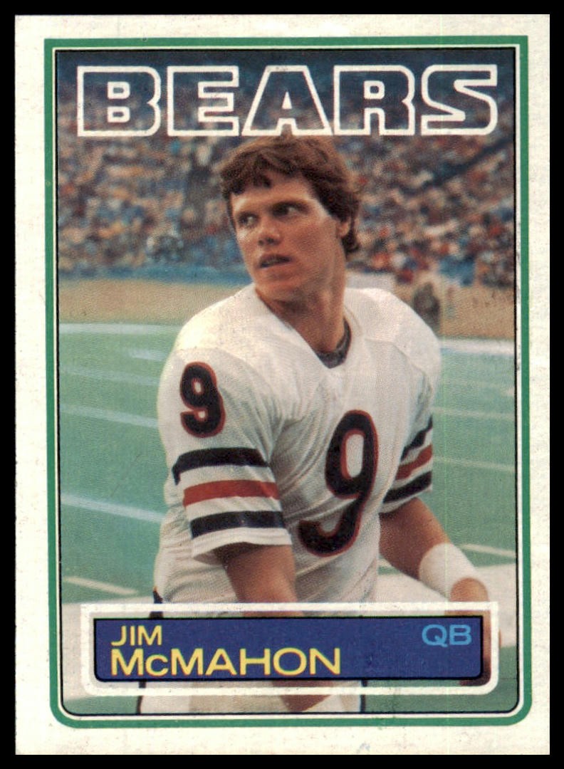 1983 Topps Jim McMahon #33 Rookie NM-Mint Combine Shipping