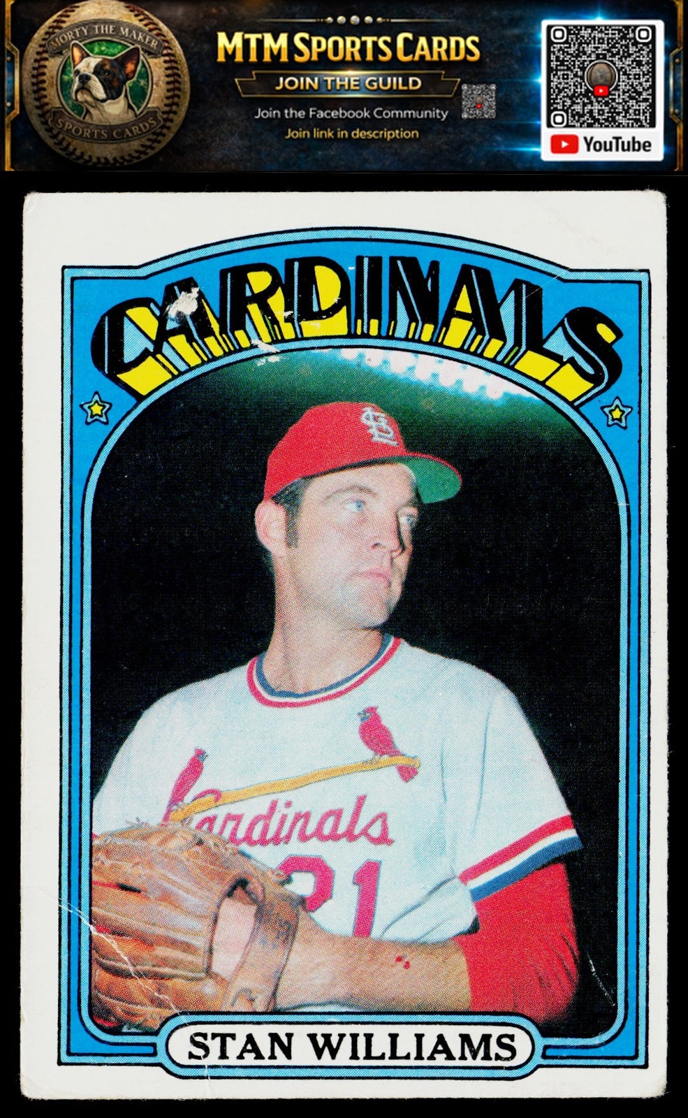 1972 Topps #9 Stan Williams