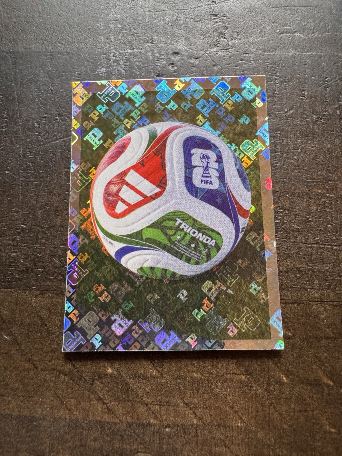 2026 Panini Fifa World Cup 26 – Soccer Ball #FWC 5 Foil Sticker