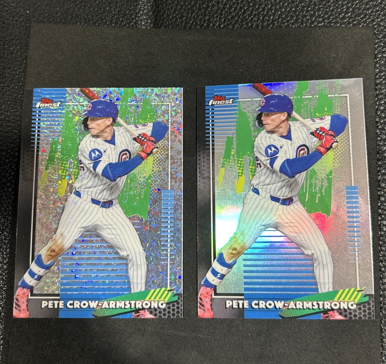 2026 Topps Finest Pete Crow-Armstrong Refractor & Mini Diamond Refractor #71