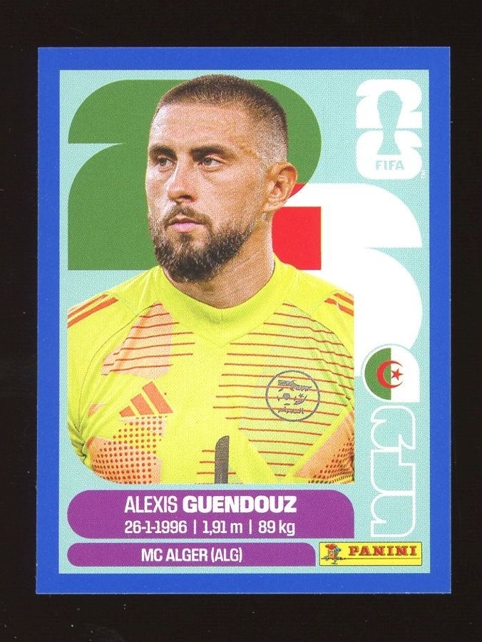 2026 Panini FIFA World Cup USA Stickers – BLUE BORDER Parallels – You Pick
