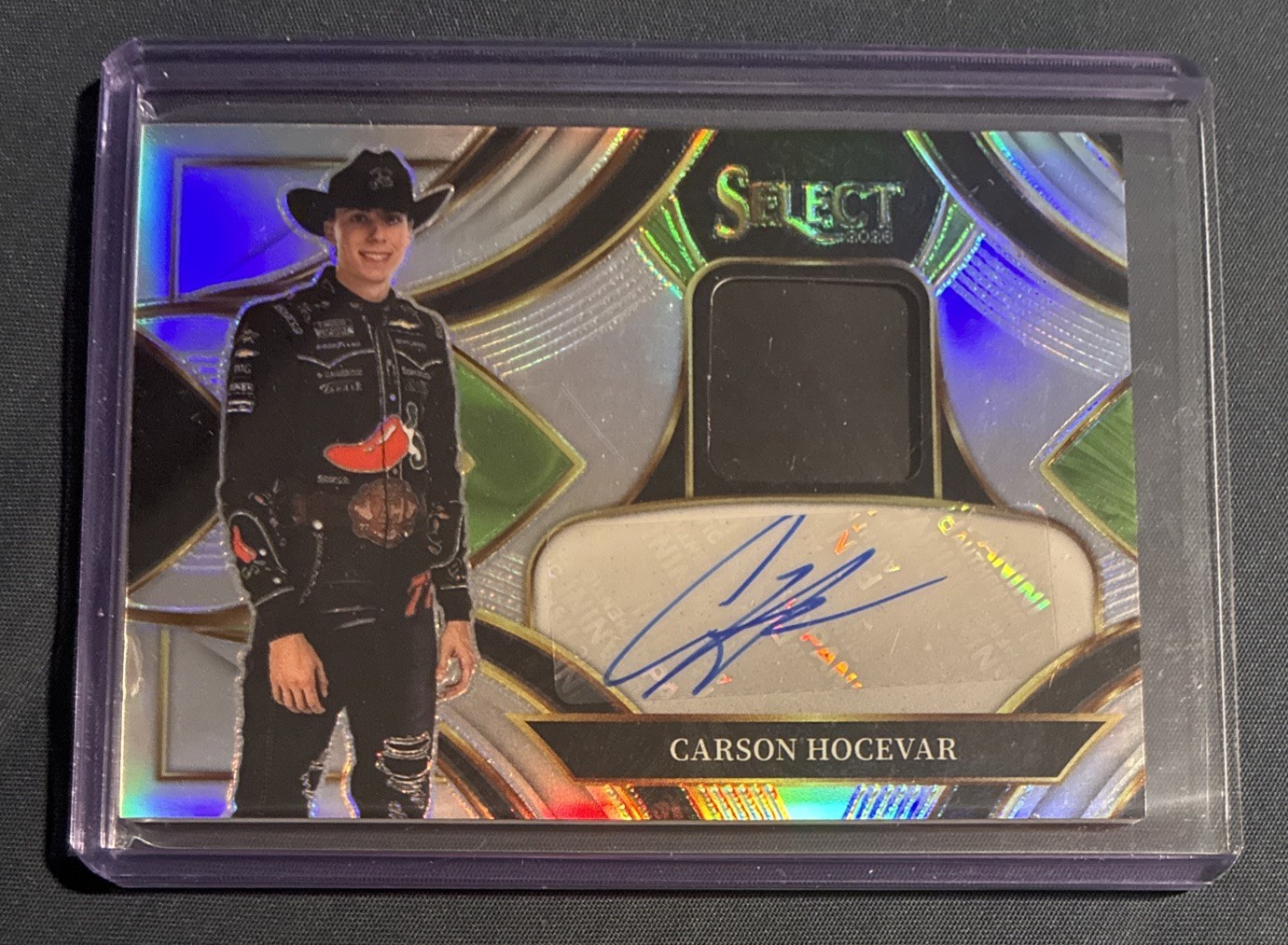 Carson Hocevar 2026 Select Racing Autographed Memorabilia Auto /99