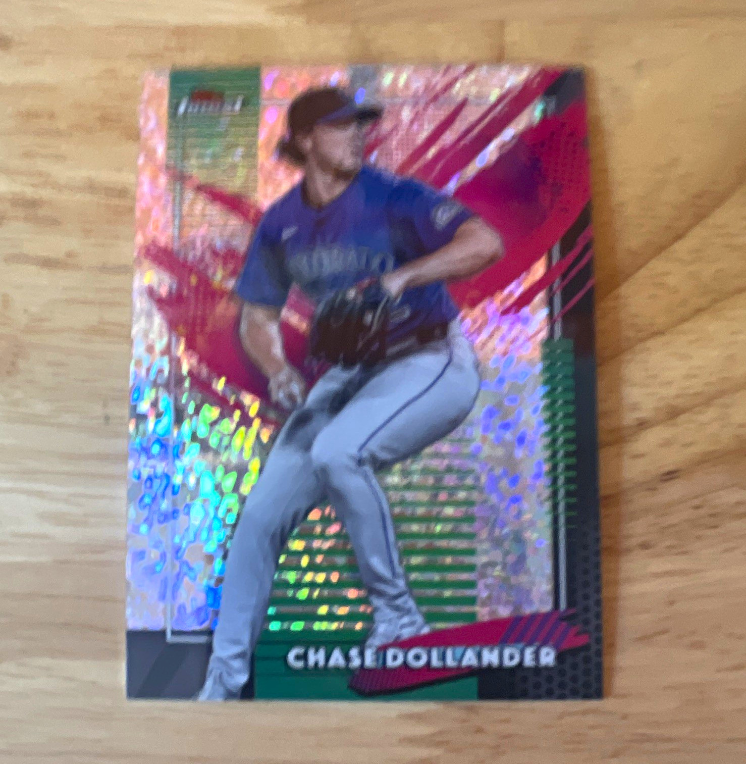Topps Finest 2025 Rare Chase Dollander Colorado Rockies Sparkle Refractor #228