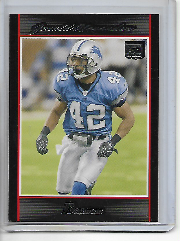 2007 Bowman Gerald Alexander Rookie Card