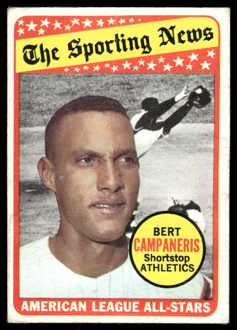 1969 Topps #423 Bert Campaneris AS – FAIR
