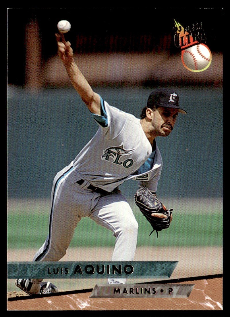 1993 Ultra Luis Aquino Florida Marlins #363