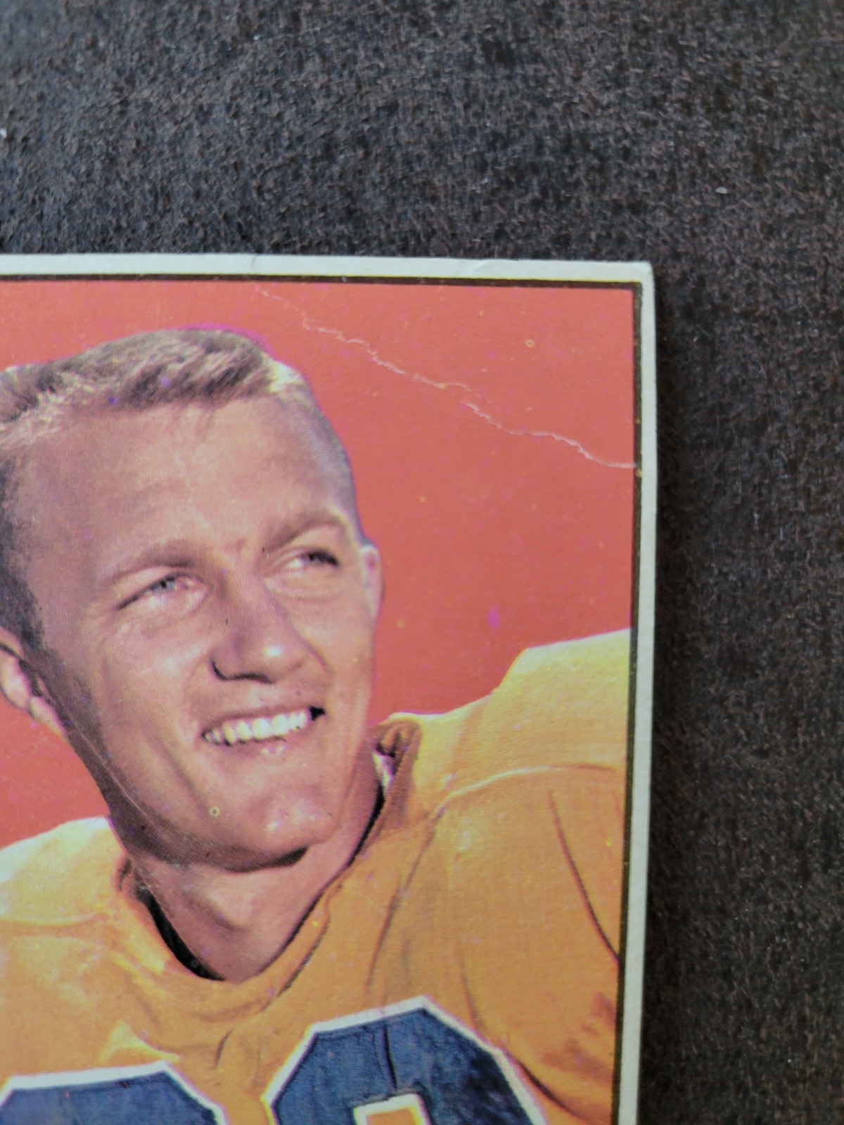 1961 Topps Football Del Shofner #128 – Los Angeles Rams