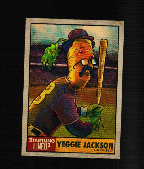 REGGIE JACKSON 2022 Zerostreet Kickstarter #10 NRMT+ VEGGIE JACKSON ODDBALL Odd