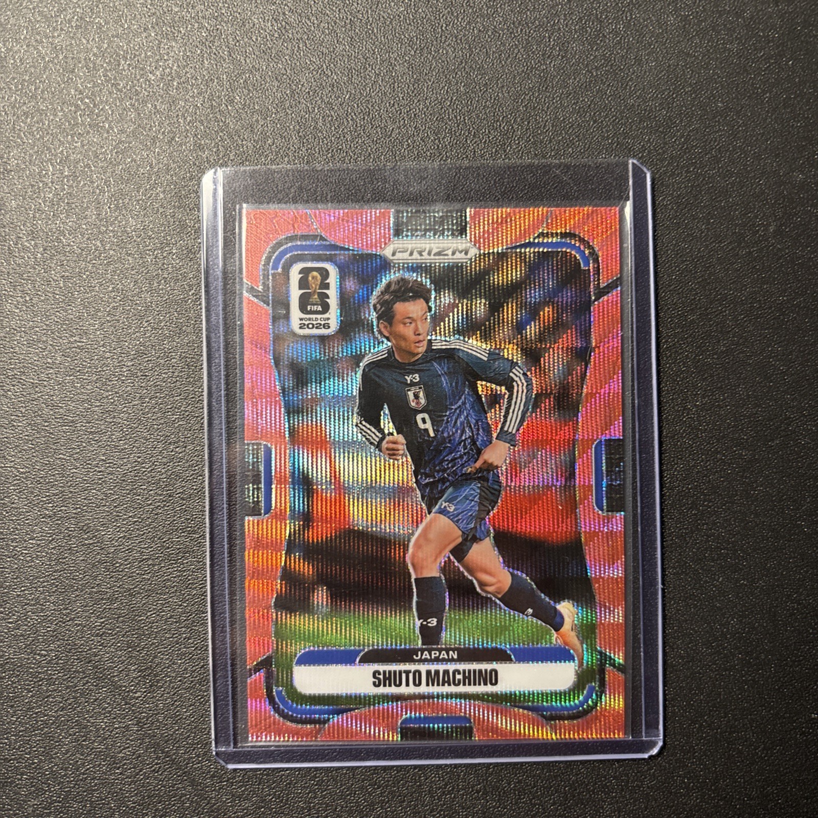 2026 Prizm FIFA World Cup Red Wave Prizm /39 #263 Shuto Machino , Japan