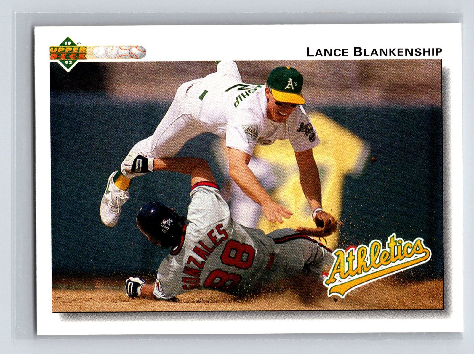 1992 Upper Deck – Lance Blankenship #749 Gold Hologram