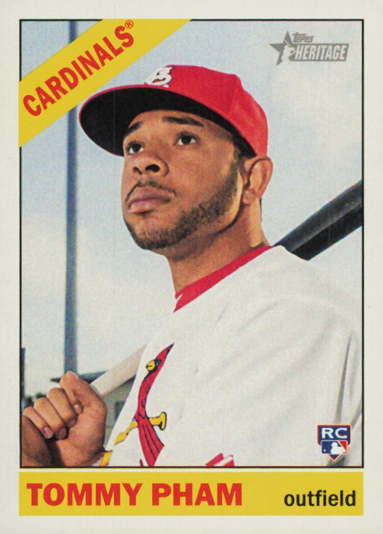 2015 Topps Heritage High Number – Tommy Pham #567