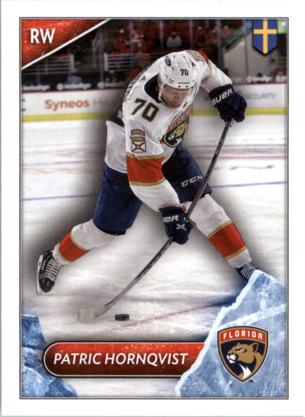 2021-22 Topps Stickers #260 Patric Hornqvist – HKY