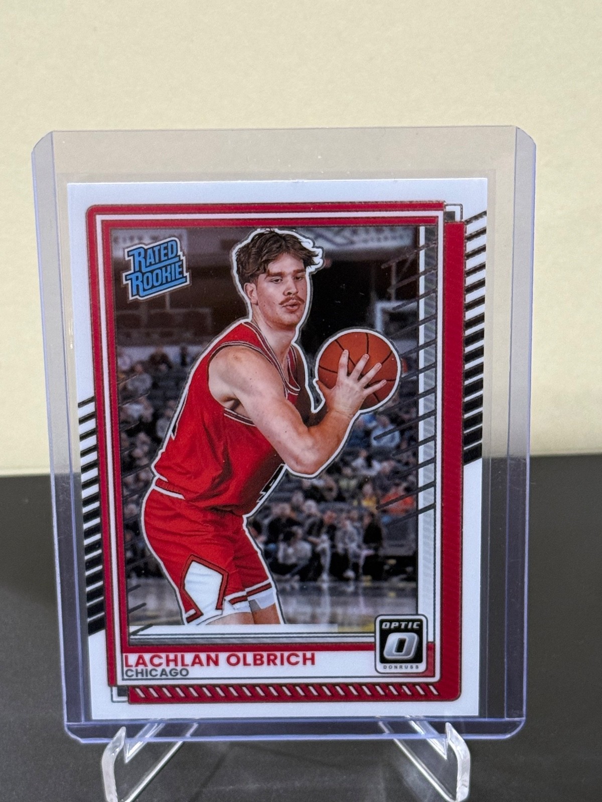 Panini 2026 Donruss Optic Rated Rookie Lachlan Olbrich Bulls #40