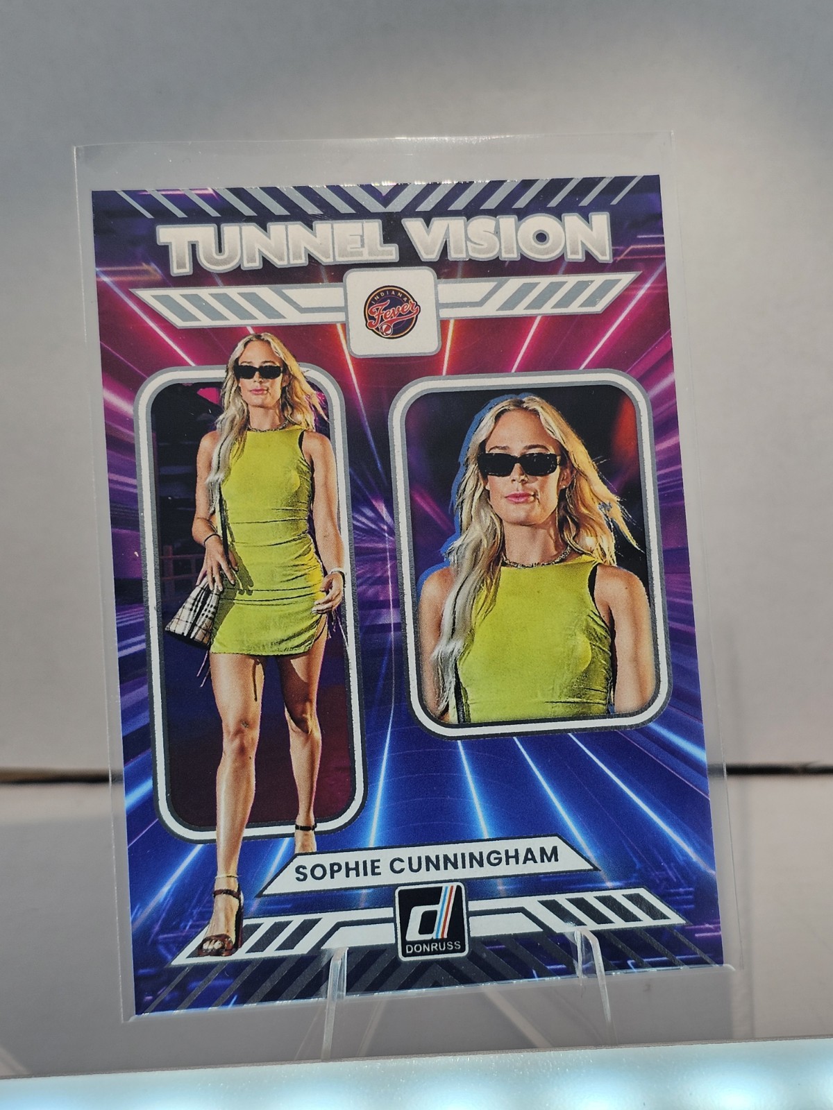 2025 WNBA Donruss Sophie Cunningham Tunnel Vision Indiana Fever 🤒