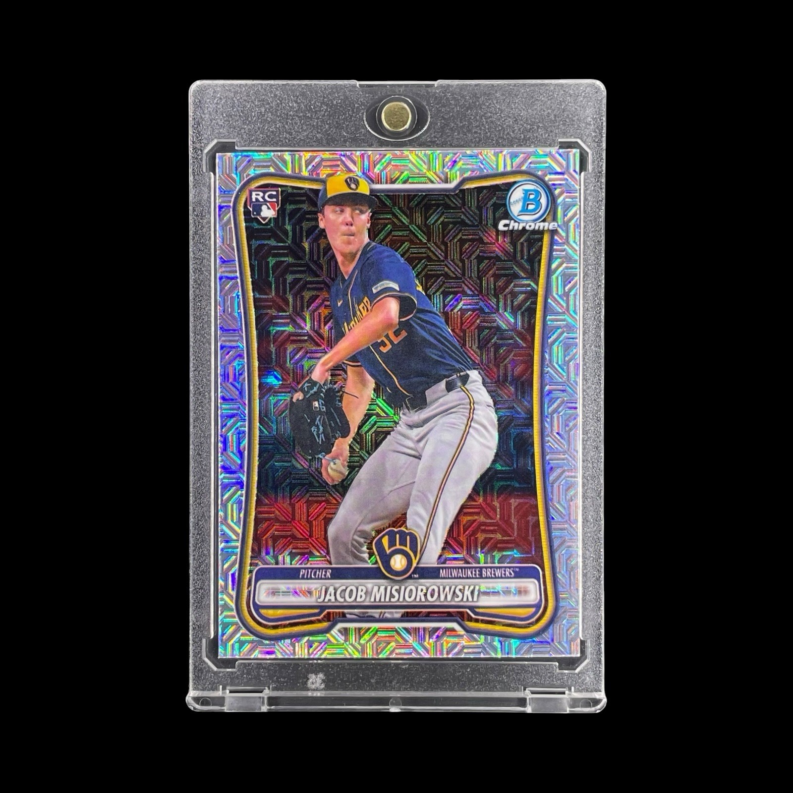 JACOB MISIOROWSKI ROOKIE SILVER MOJO REFRACTOR 2026 Bowman Chrome Parallel Card