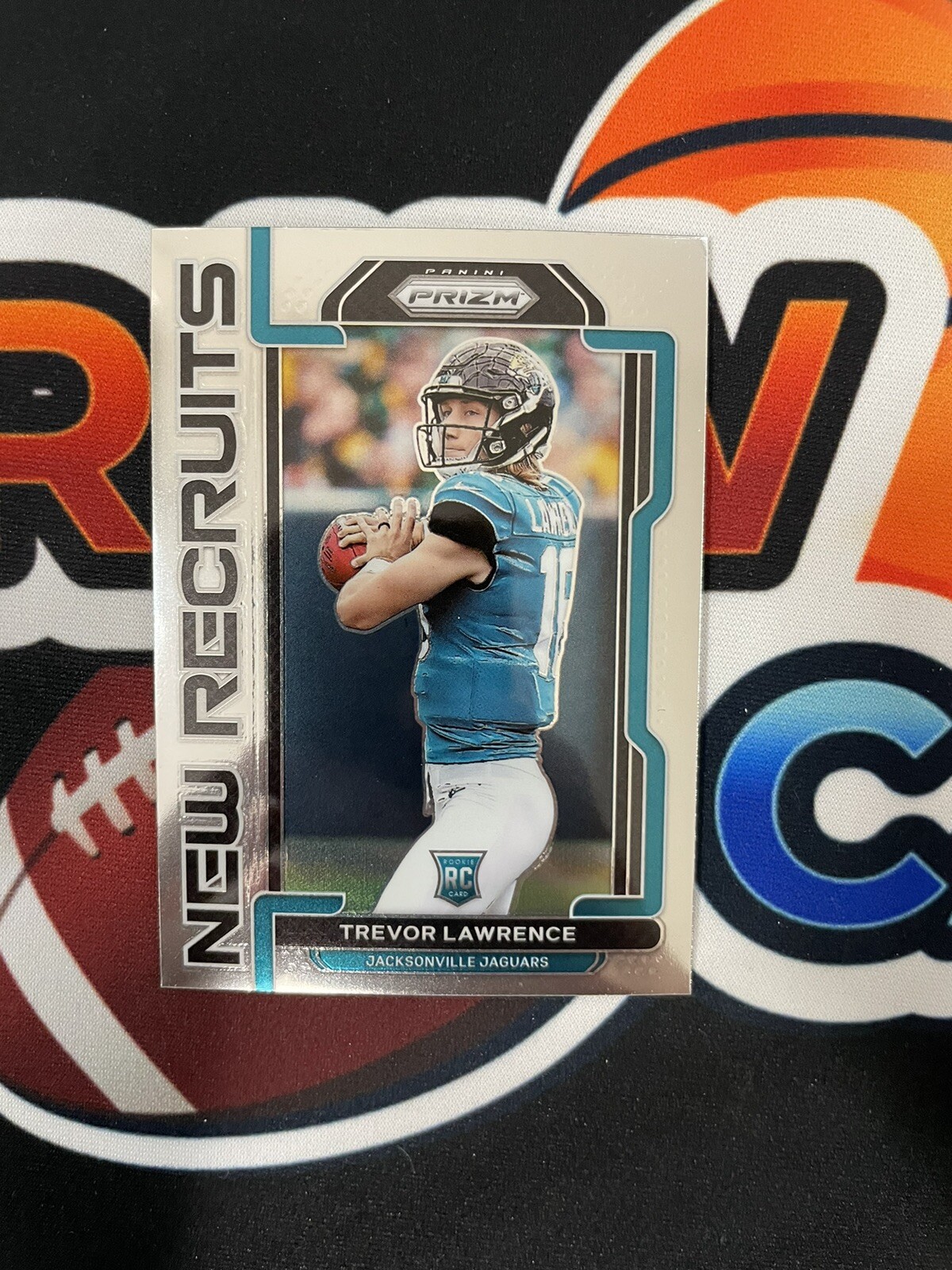 2021 Prizm Trevor Lawrence New Recruits Rookie RC #NR-1 Jaguars