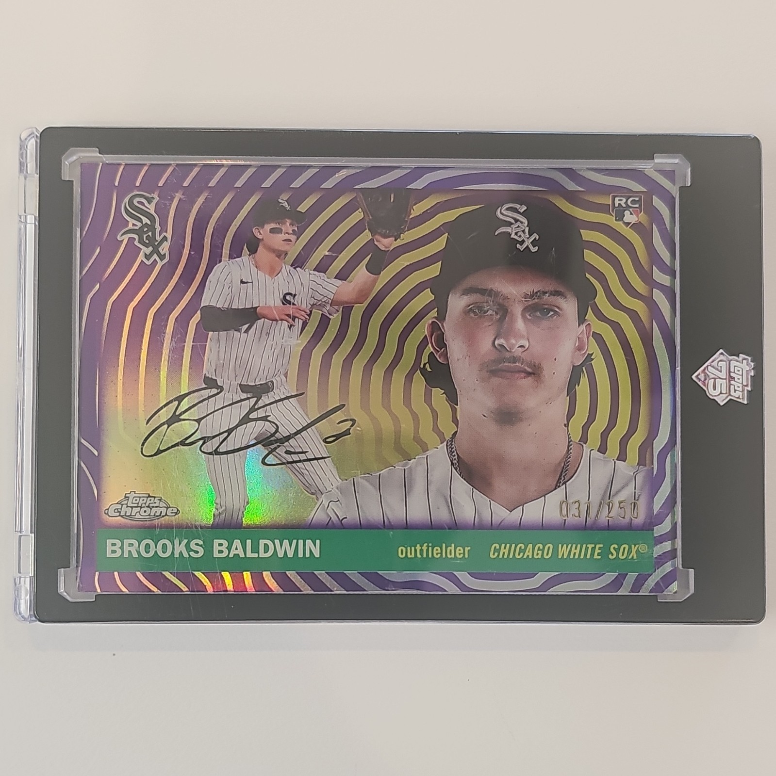 Topps 2025 Topps Chrome Brooks Baldwin RC #252 031/250 White Sox