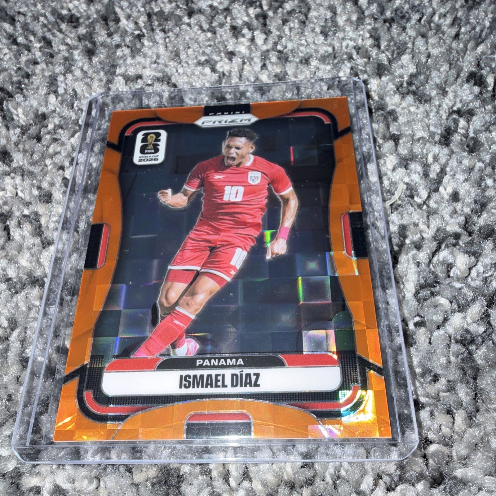2026 Panini Prizm WORLD CUP ISMAEL DIAZ ORANGE PANDORA /215 PANAMA