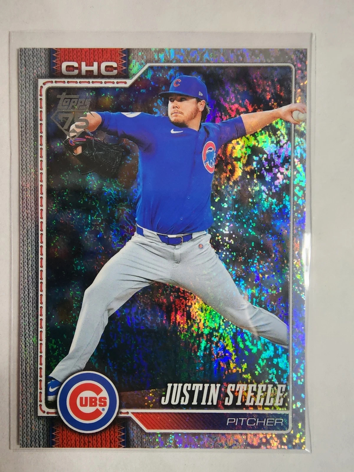 2026 Topps Series 2 – Justin Steele #486 Holo Foil – Cubs