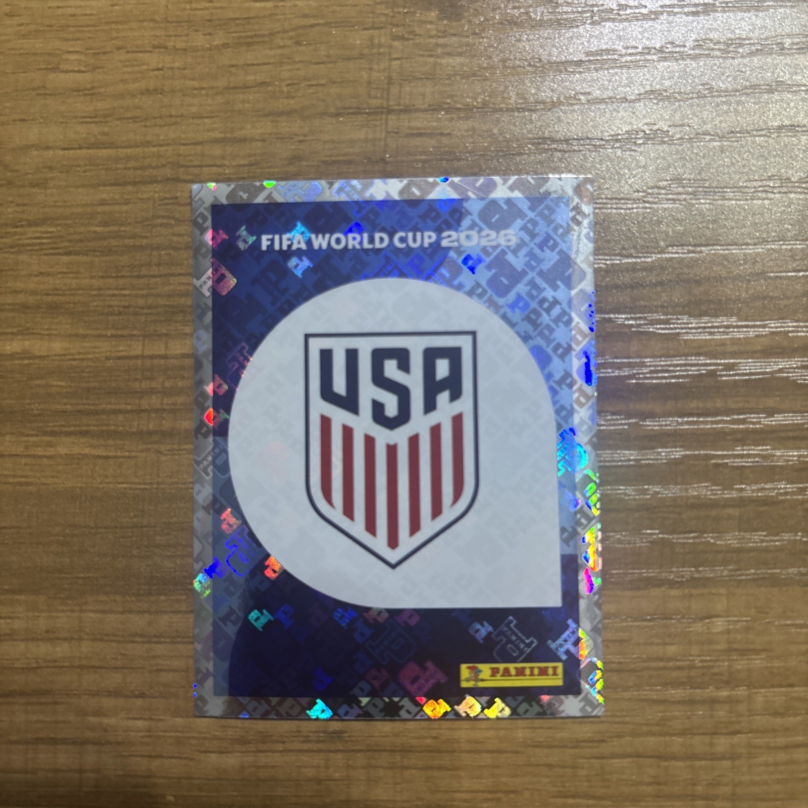 2026 Panini FIFA World Cup Soccer Sticker US Edition # USA 1 🇺🇸 Foil