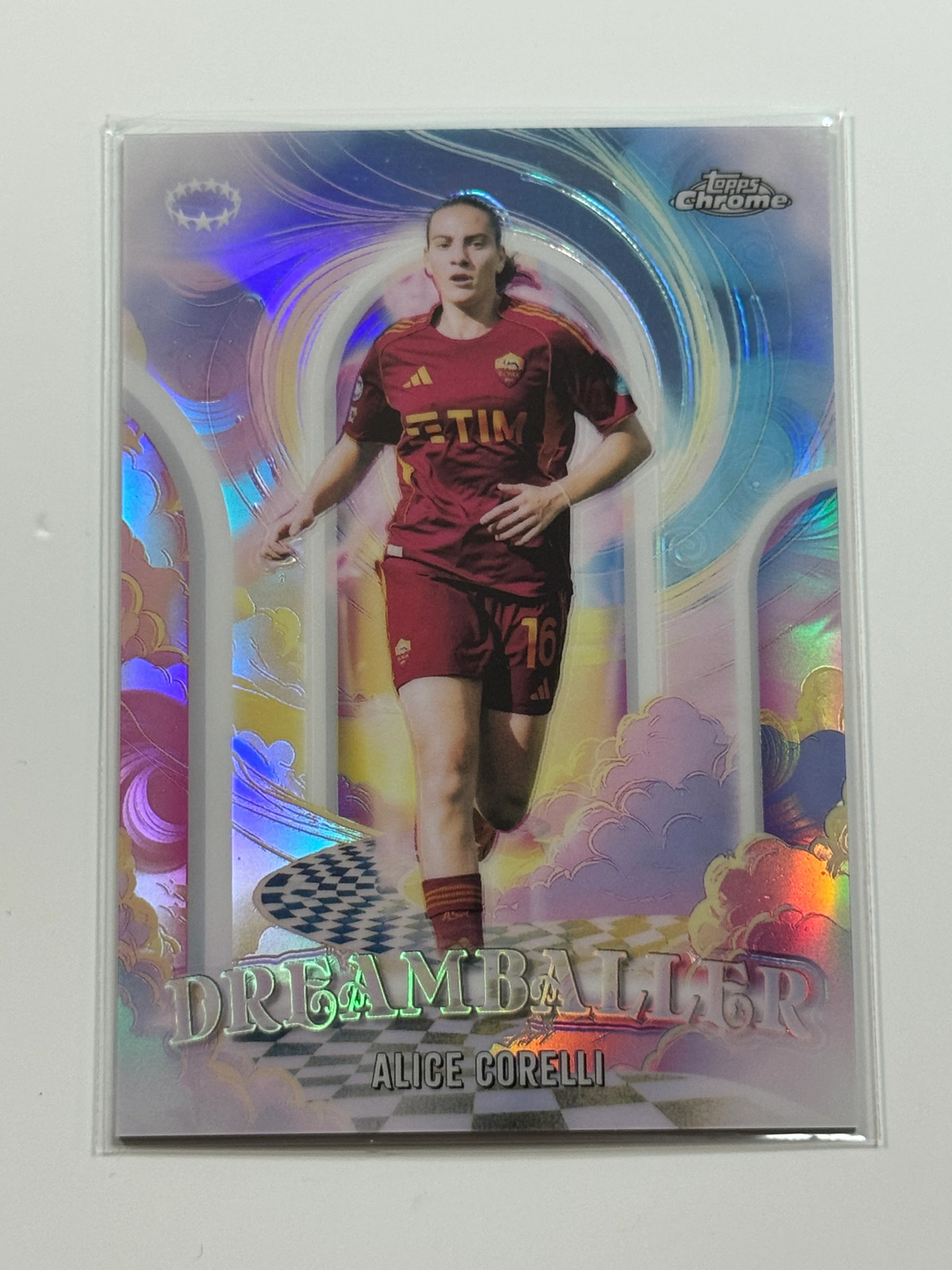 2025-26 Topps Chrome Women’s UWCL Dreamballer #20 Alice Corelli