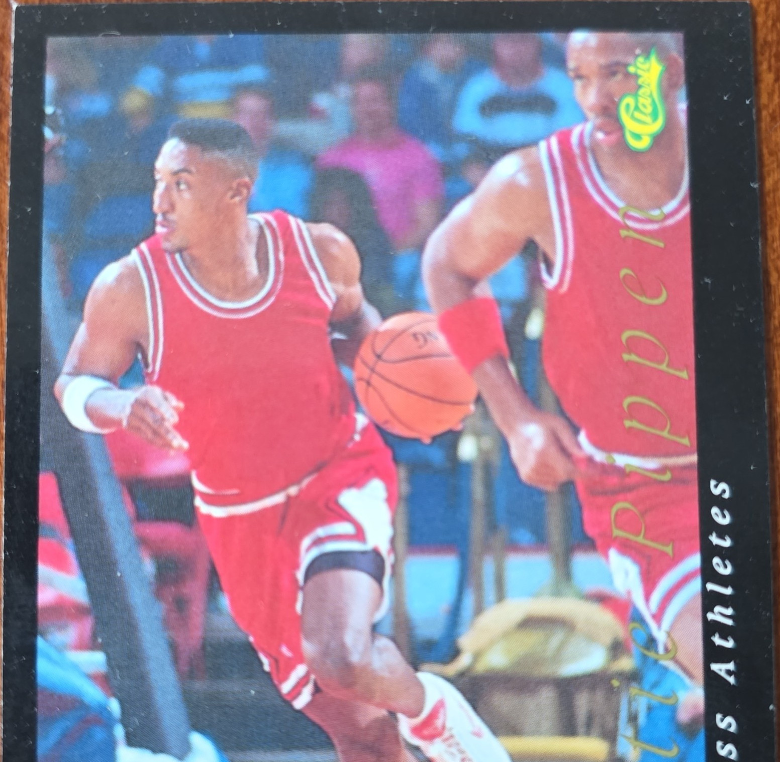 The Score Board Classic World Class Athletes Scottie Pippen #49 Bulls NBA Card
