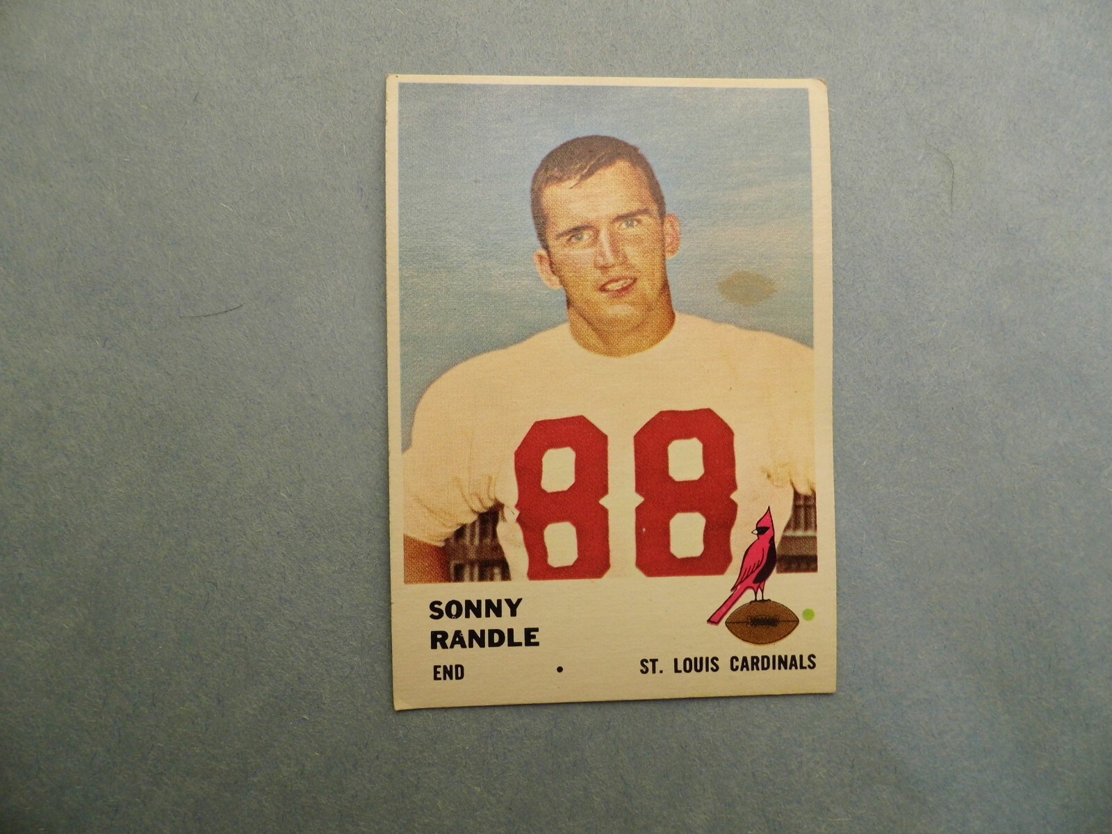 Sonny Randle 1961 Fleer Card No. 24 EX Plus