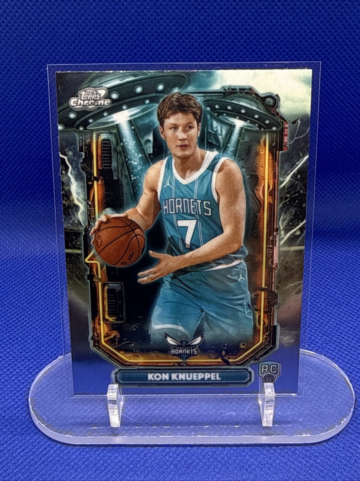 Kon Knueppel 2025-26 Topps Chrome Cosmic Extraterrestrial Rookie RC Hornets
