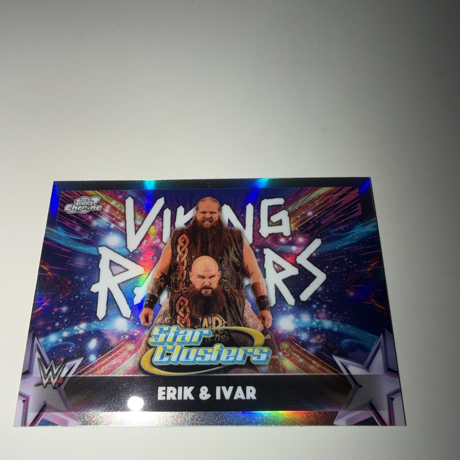 2026 Topps Chrome Cosmic WWE Erik / Ivar Star Clusters #SC-14