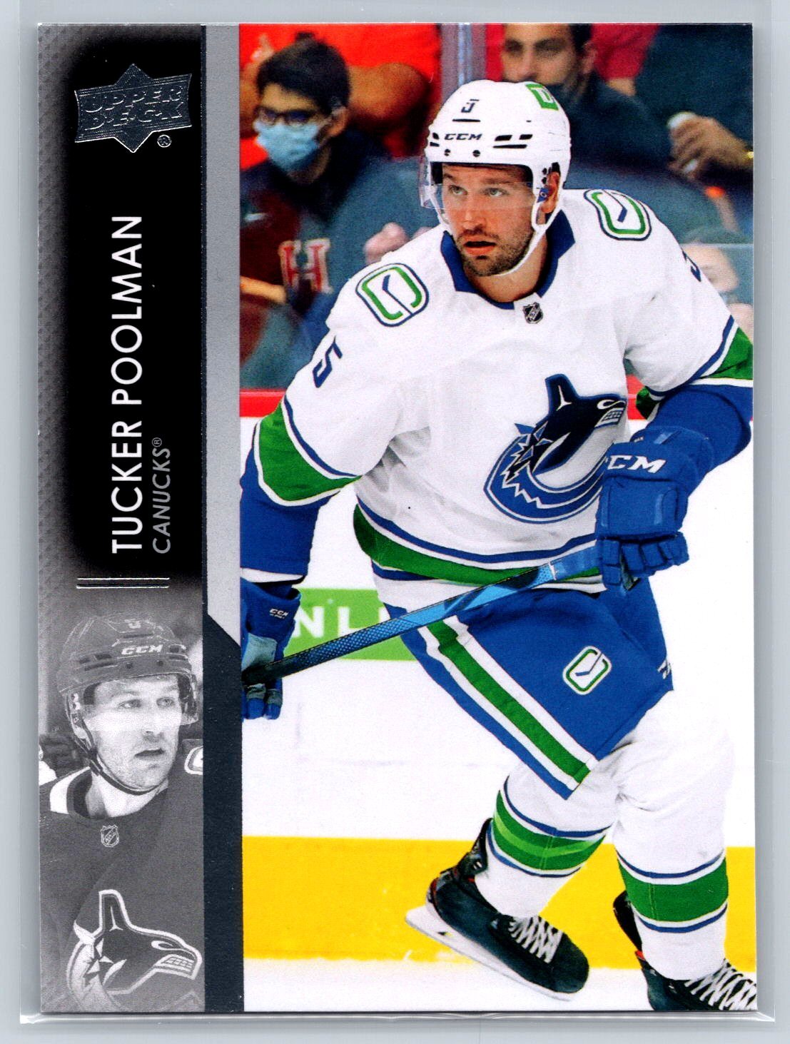 2021-22 Upper Deck #652 Tucker Poolman