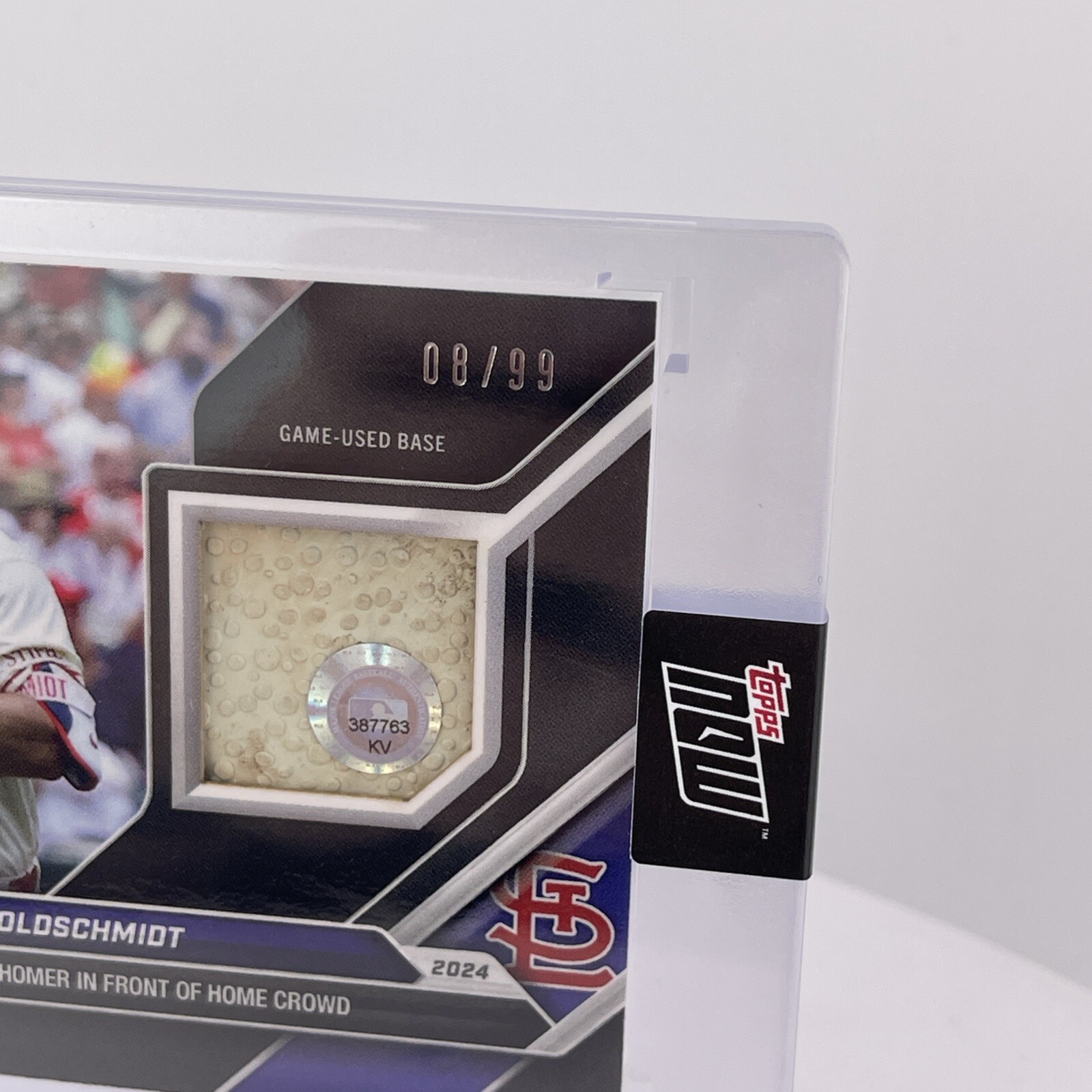 Paul Goldschmidt #08/99 Base Relic “350th Career Homer” 2024 Topps Now 333B