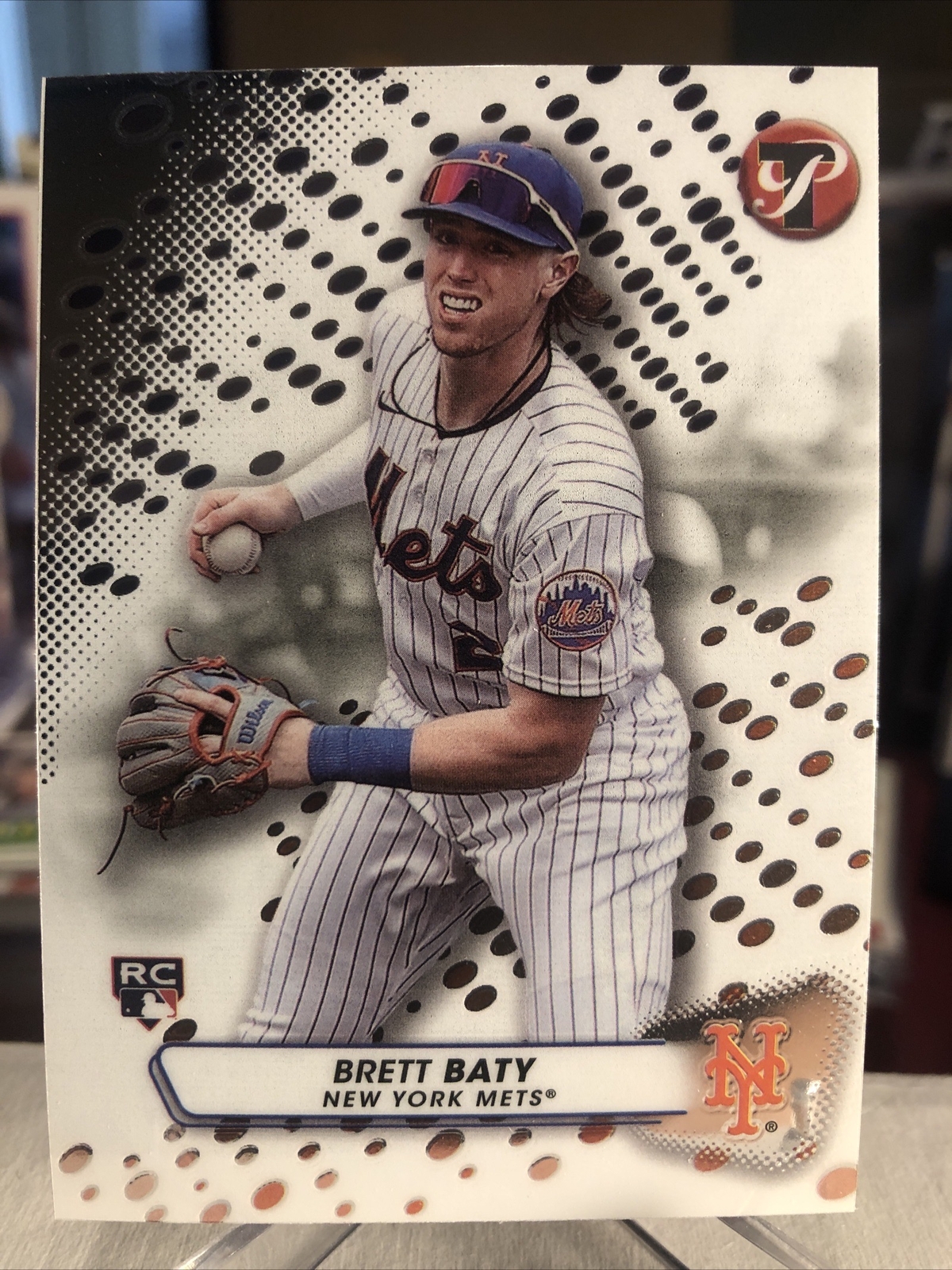 Brett Baty 2023 Topps Pristine Rookie Card NY Mets RC ⭐️ MINT