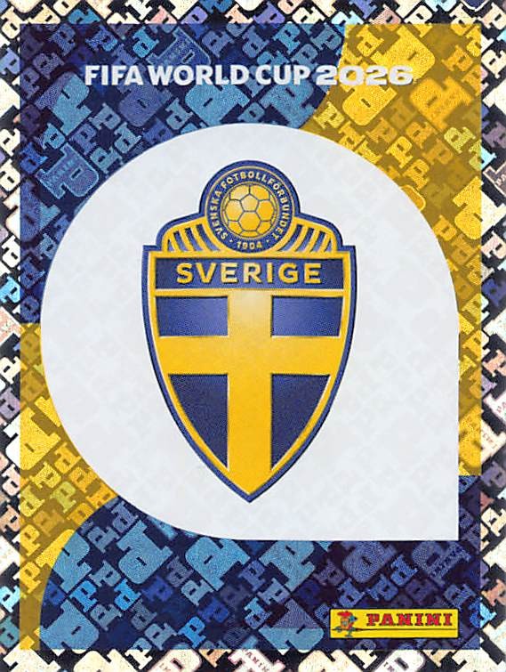 2026 Panini FIFA World Cup #SWE1 Emblem Foil Sweden