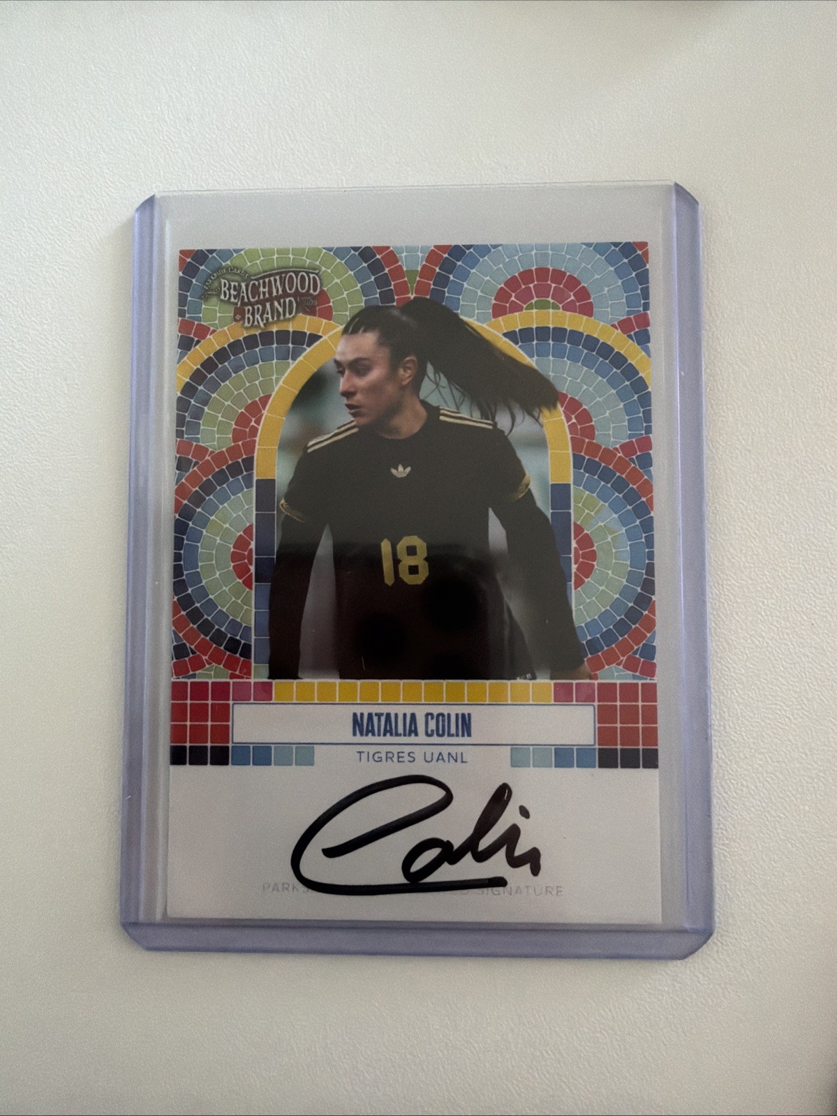 2025 Parkside Beachwood Brand Signature Auto Autograph Natalia Colin